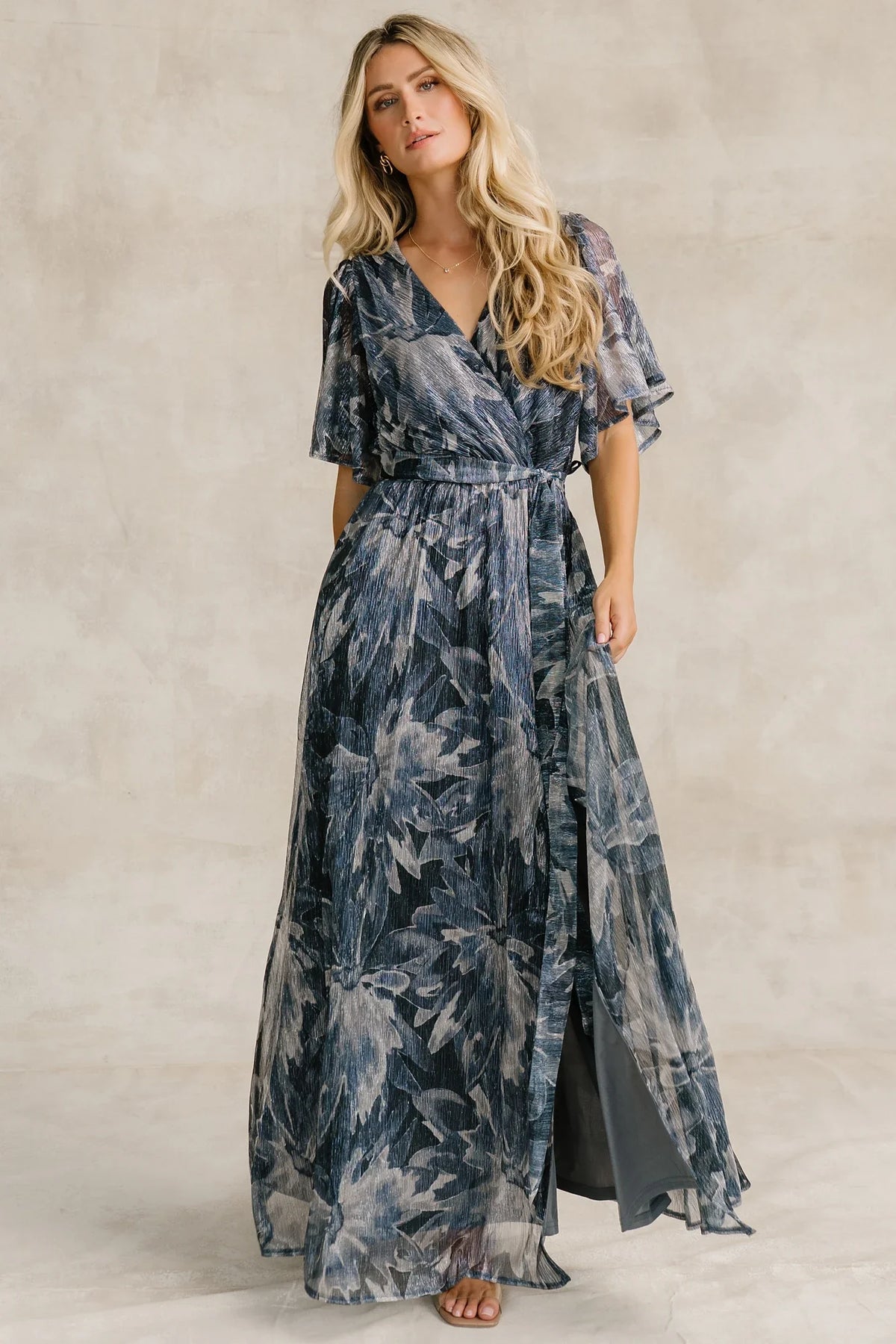 Rachel Maxi Dress | Blue Multi Main image