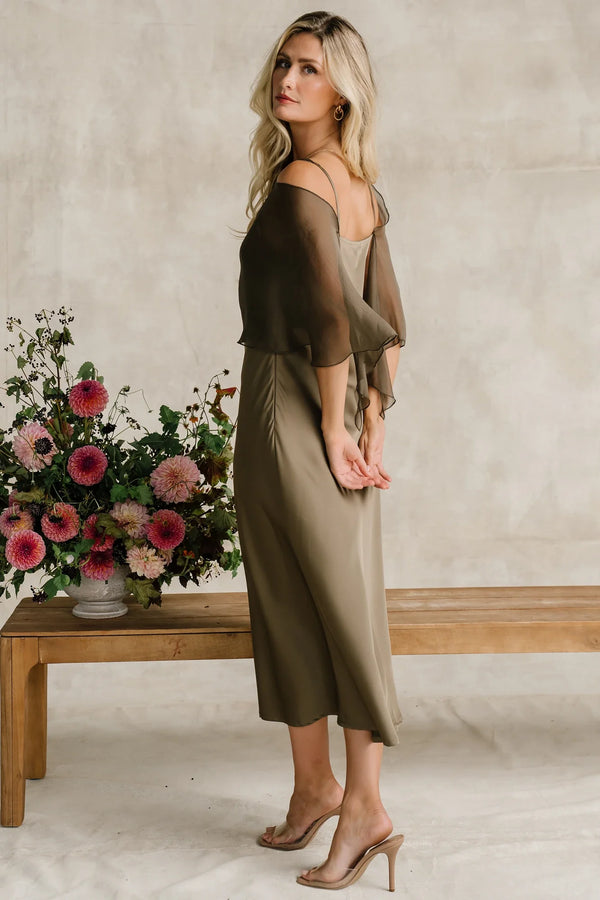 Zella Midi Dress | Olive