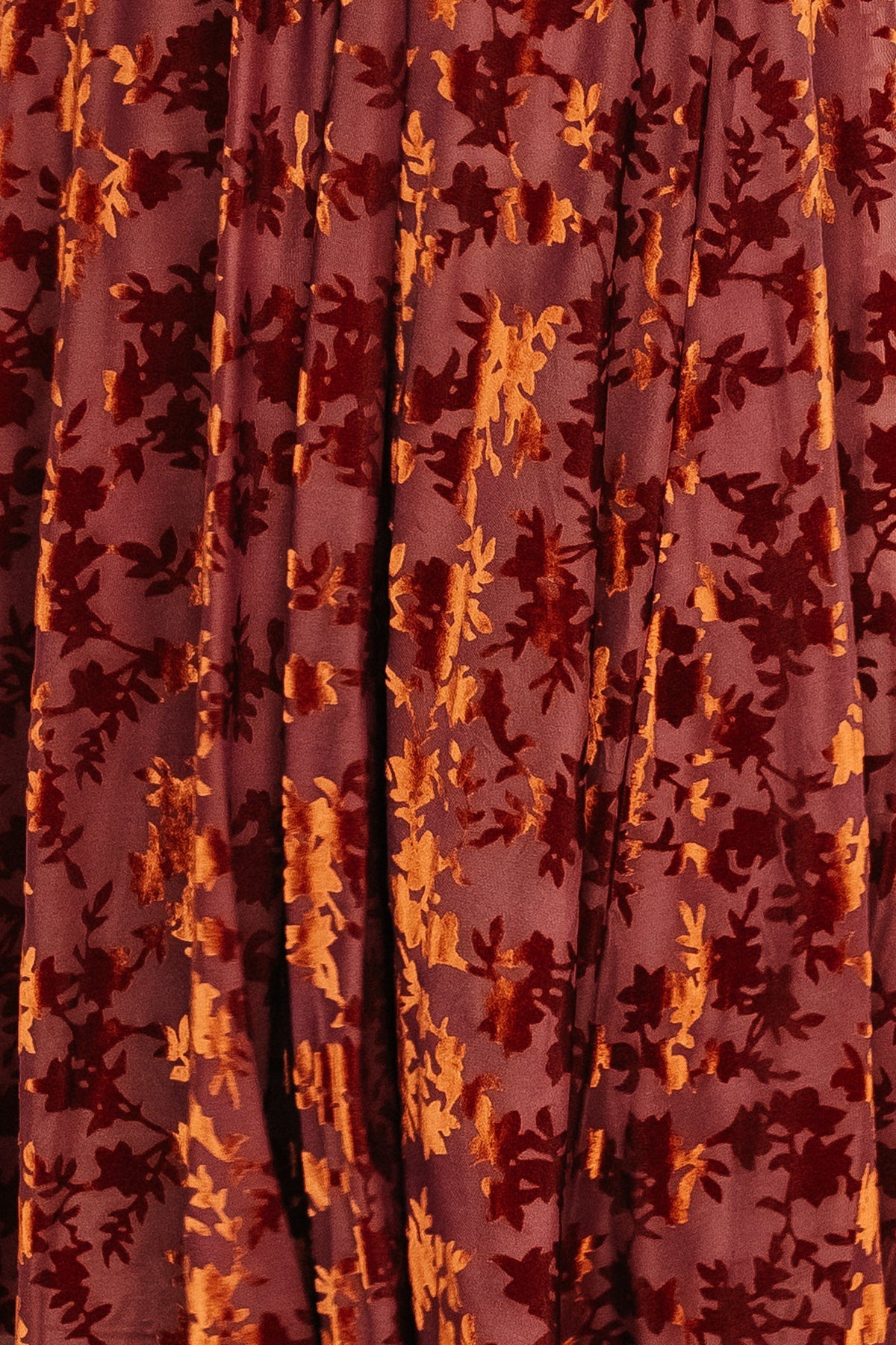 Fabric Swatch - Veronica Velvet | Rust Main image