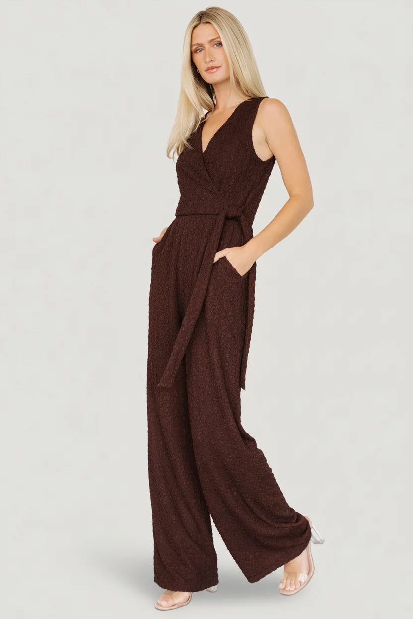 Natasha Jumpsuit | Espresso Secondary image