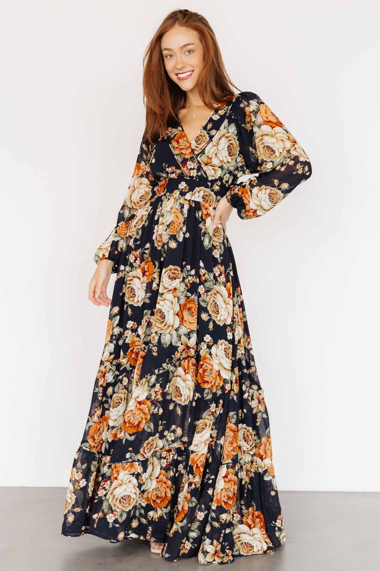 Johanna Maxi Dress | Midnight Floral Secondary image