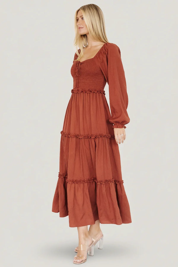 Britta Maxi Dress | Cinnamon