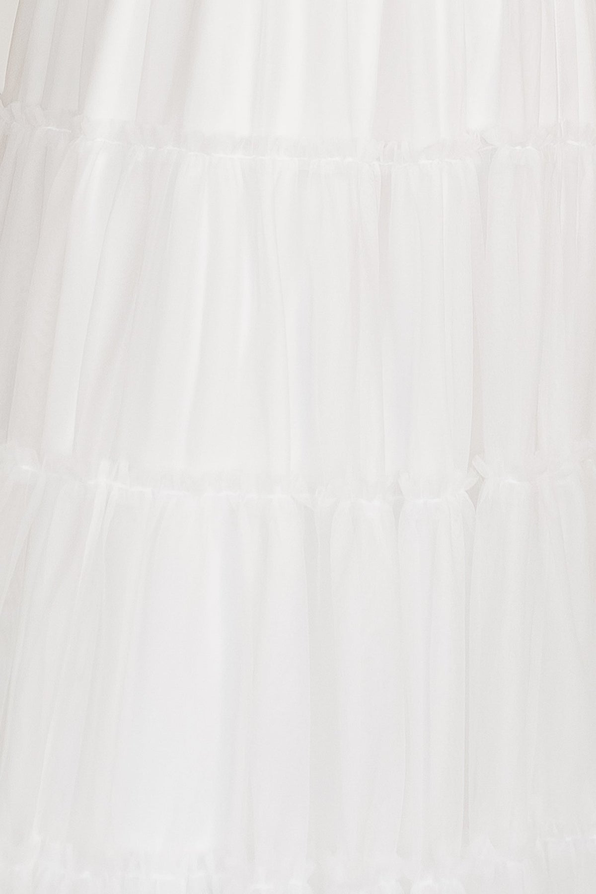 Fabric Swatch - Emma Tulle | Off White