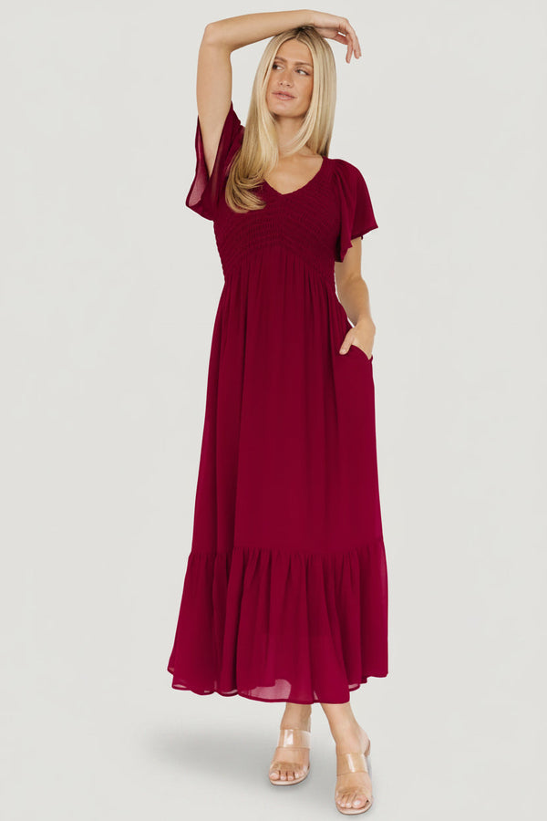 Monica Smocked Dress | Mulberry