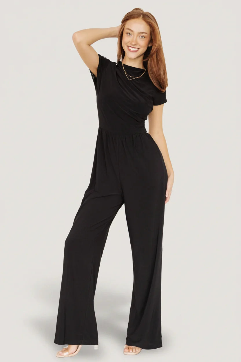 Quinn Jumpsuit | Black Secondary image