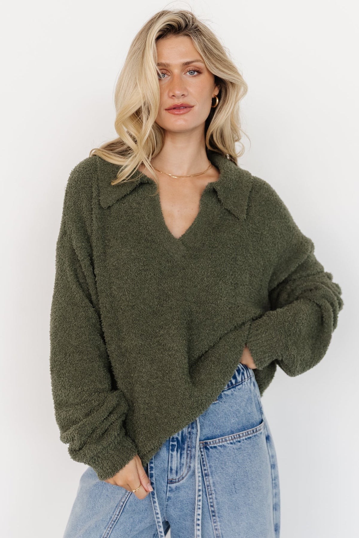 Lockwood Sweater | Green Main image