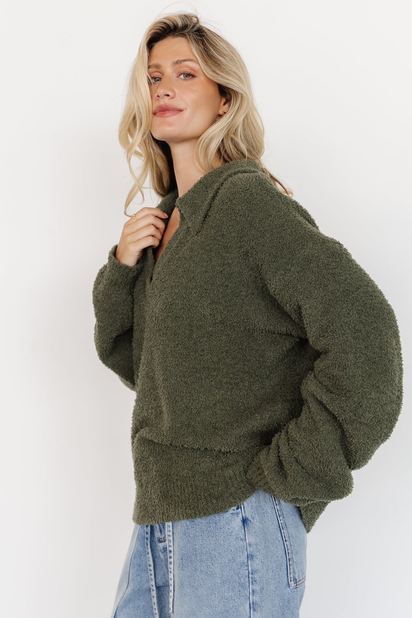 Lockwood Sweater | Green Secondary image