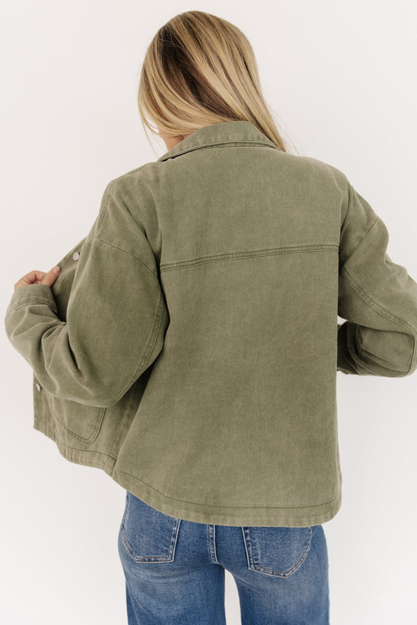 Finn Lightweight Jacket | Olive