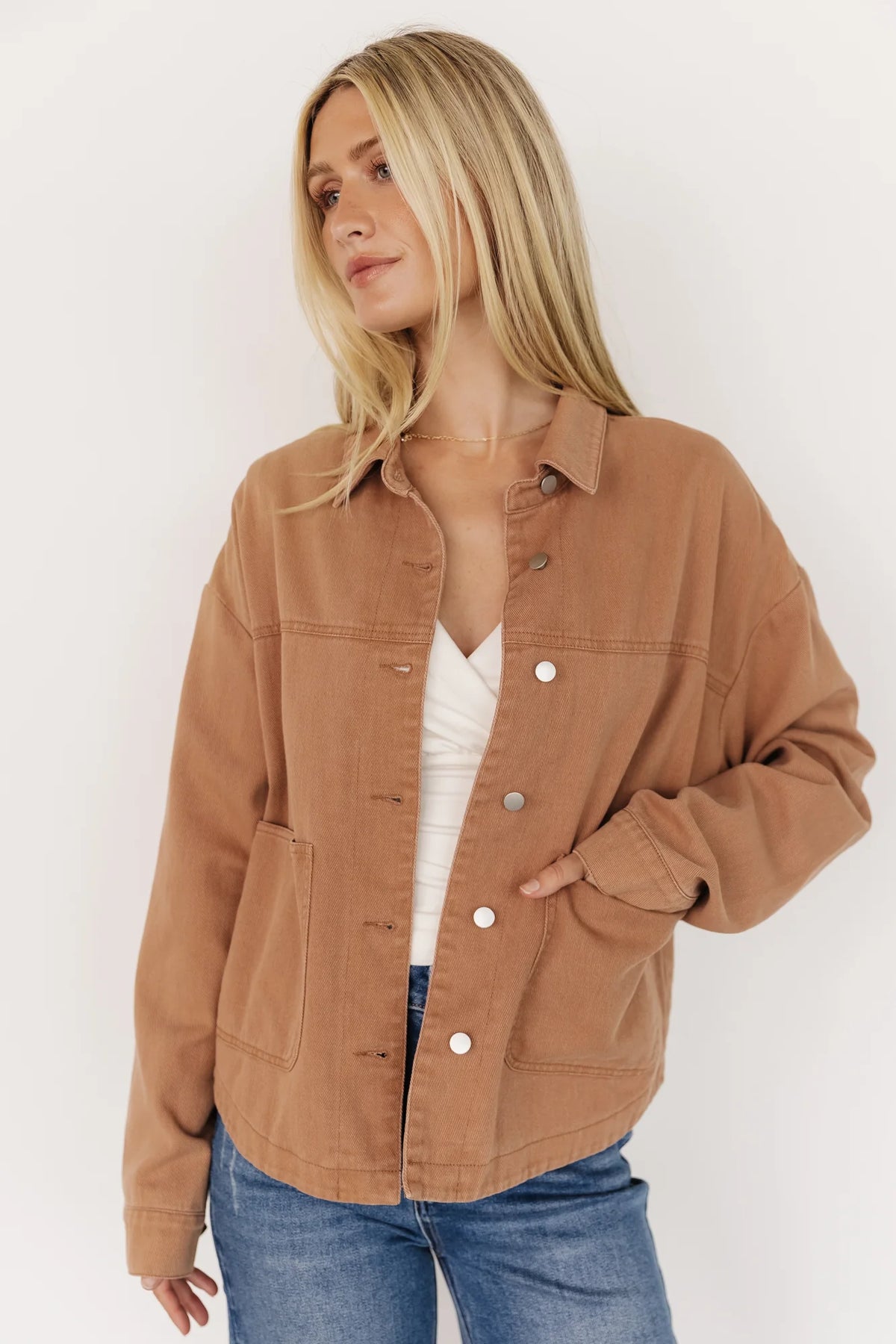Finn Lightweight Jacket | Camel Main image