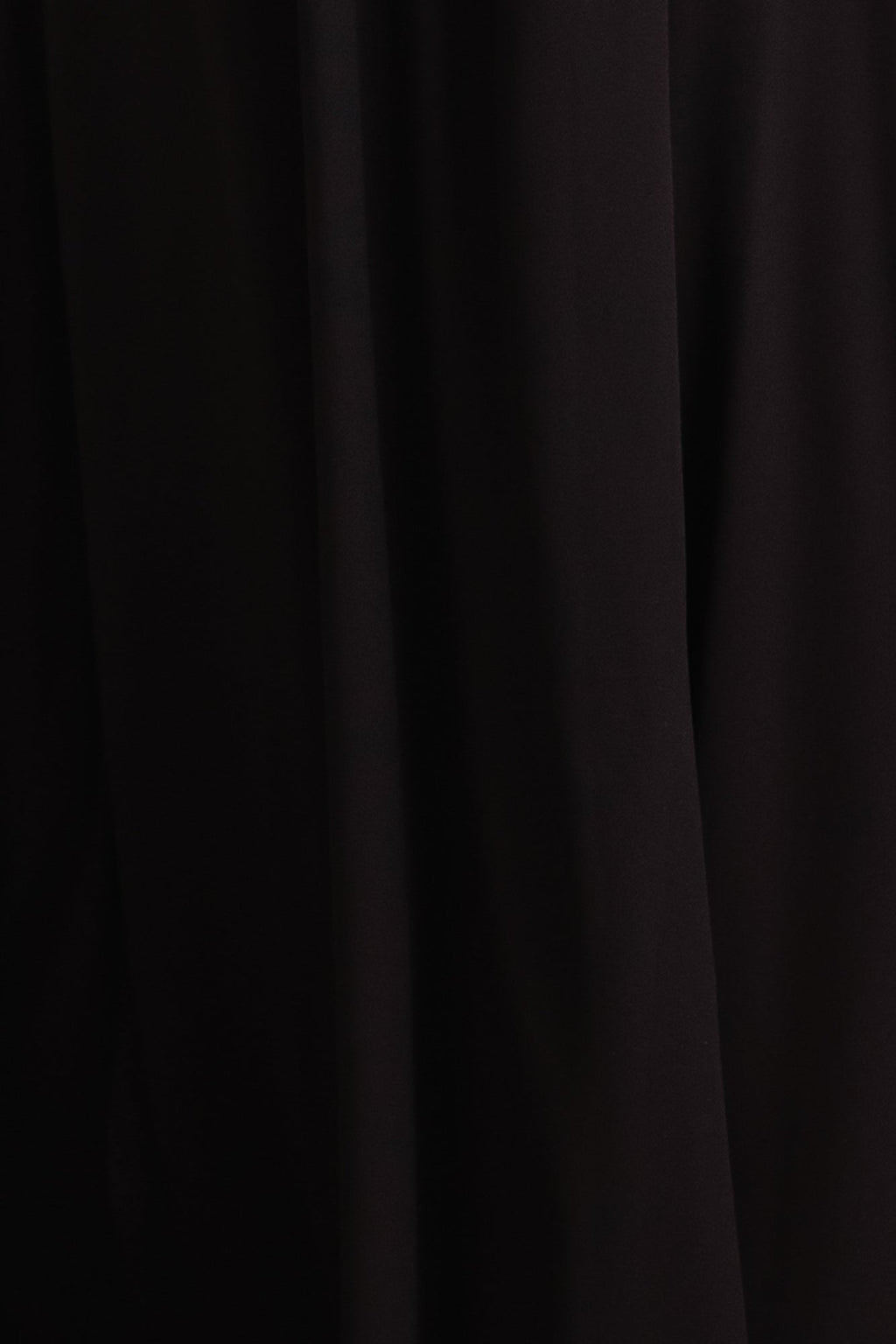 Fabric Swatch - Naomi Chiffon | Black