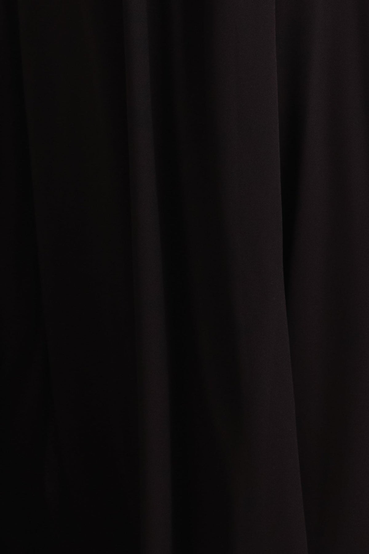 Fabric Swatch - Naomi Chiffon | Black
