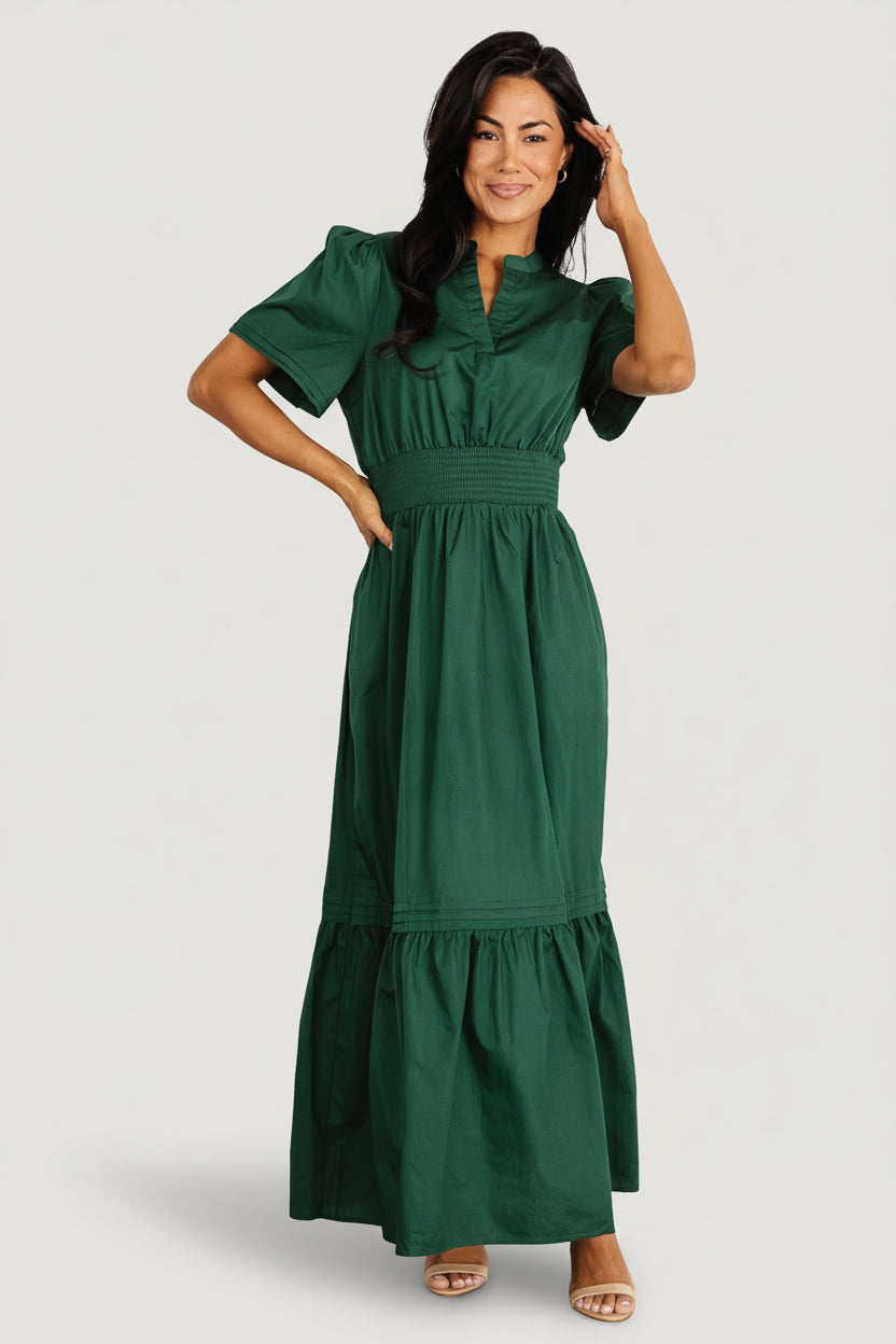 Vera Maxi Dress | Emerald
