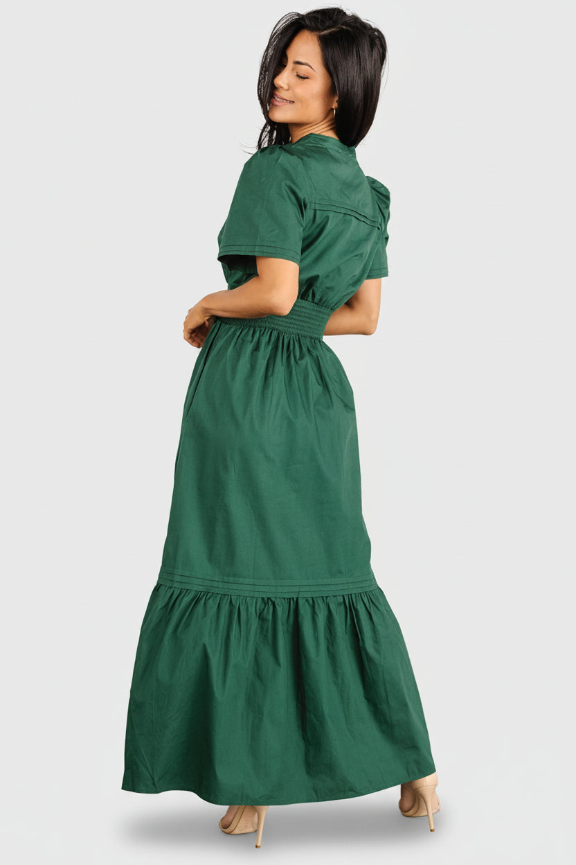 Vera Maxi Dress | Emerald
