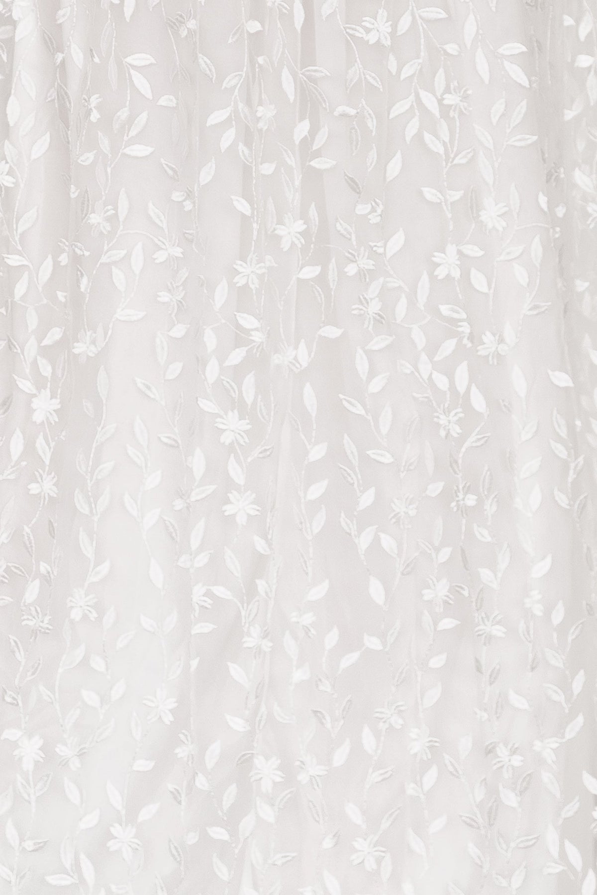 Fabric Swatch - Marseille Embossed | White Main image
