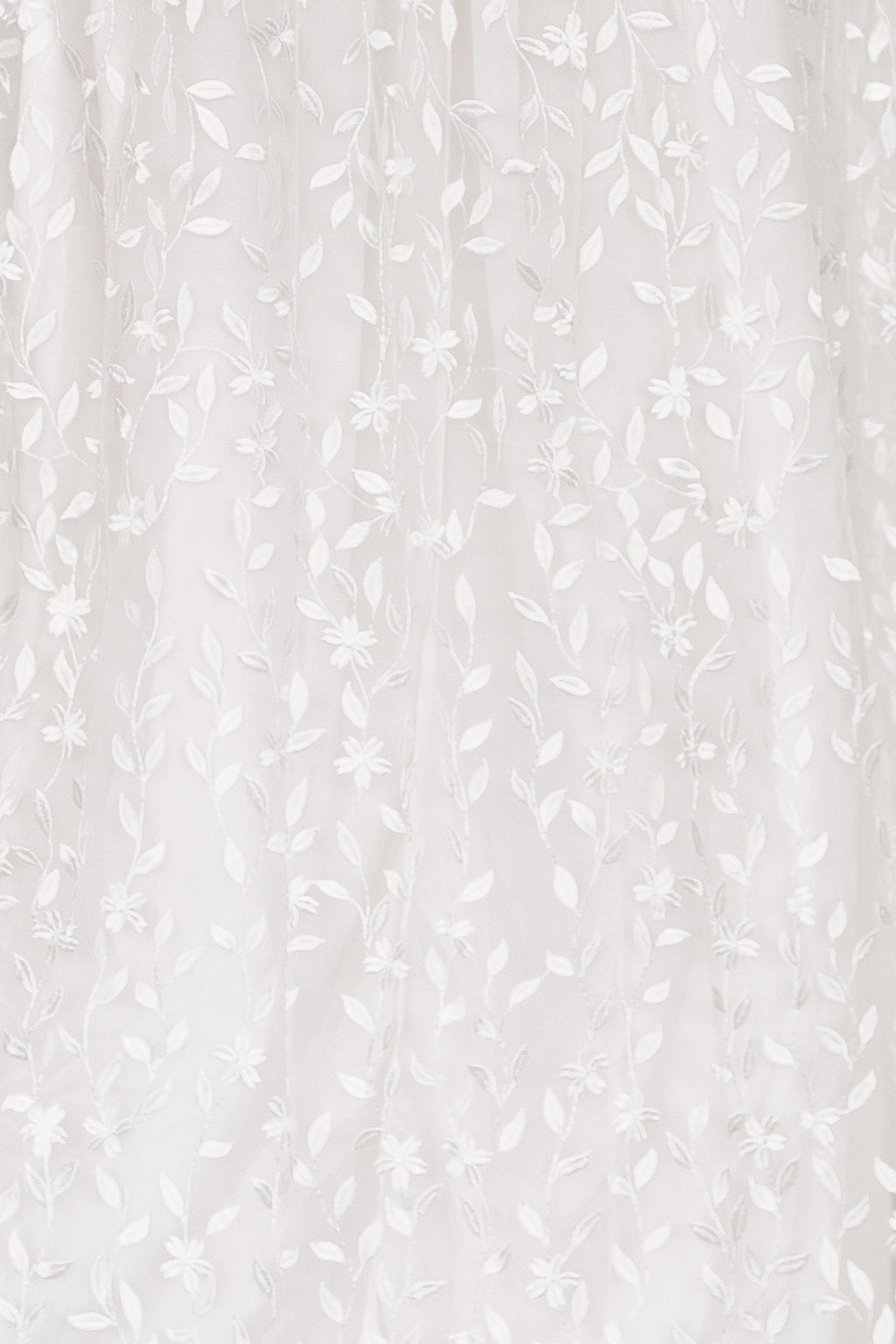 Fabric Swatch - Marseille Embossed | White