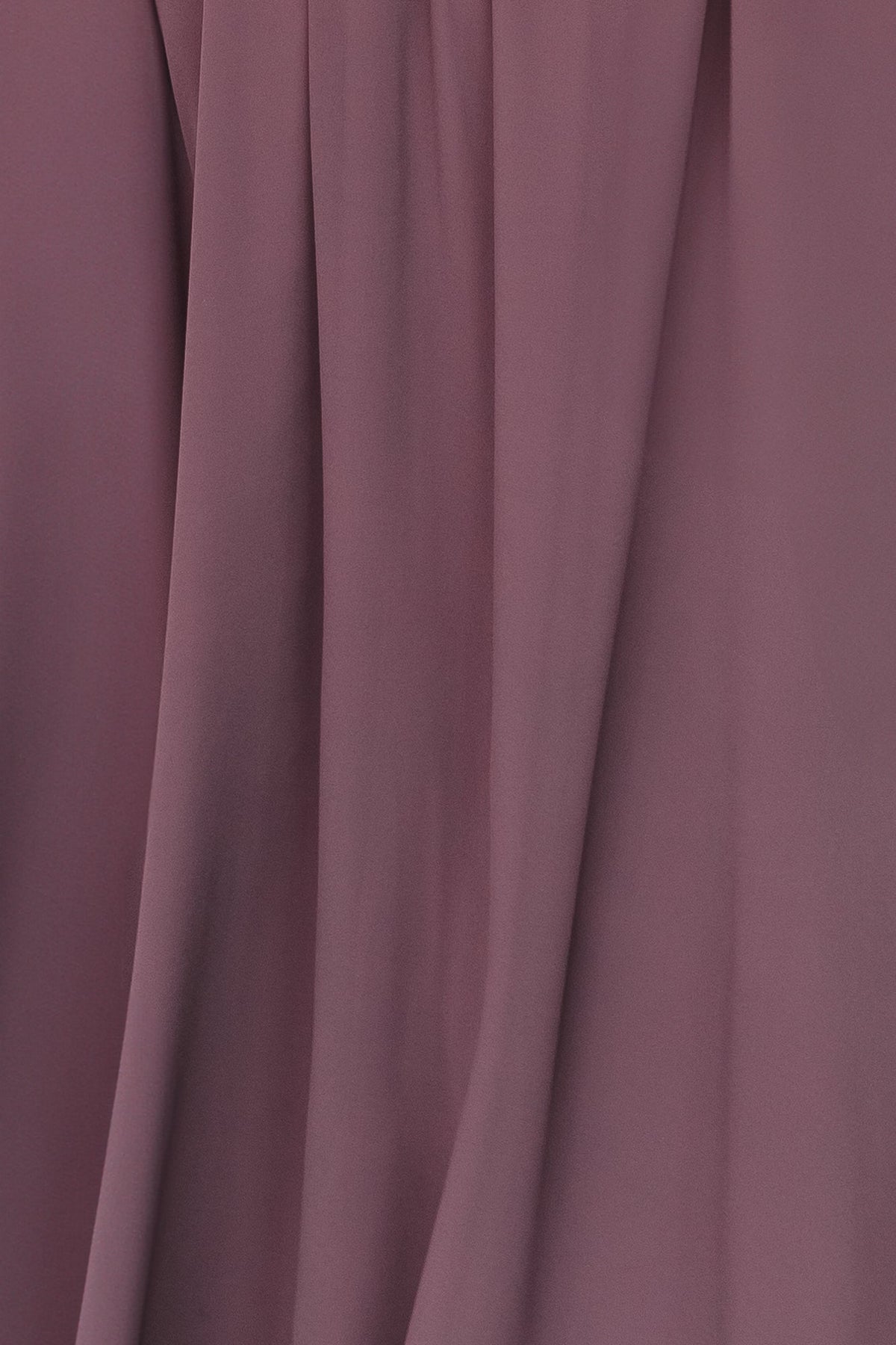 Fabric Swatch - Rebecca Chiffon | Vintage Plum Main image