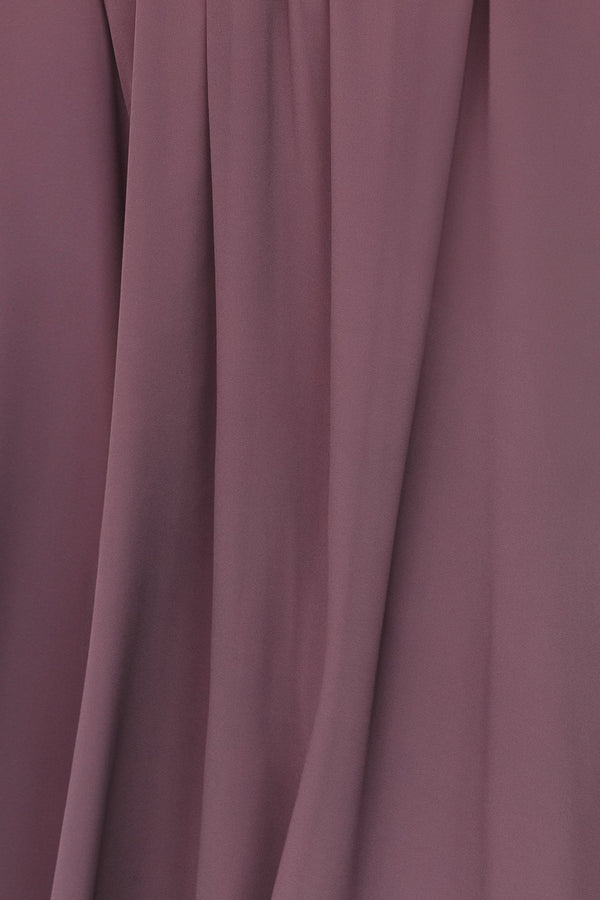 Fabric Swatch - Rebecca Chiffon | Vintage Plum