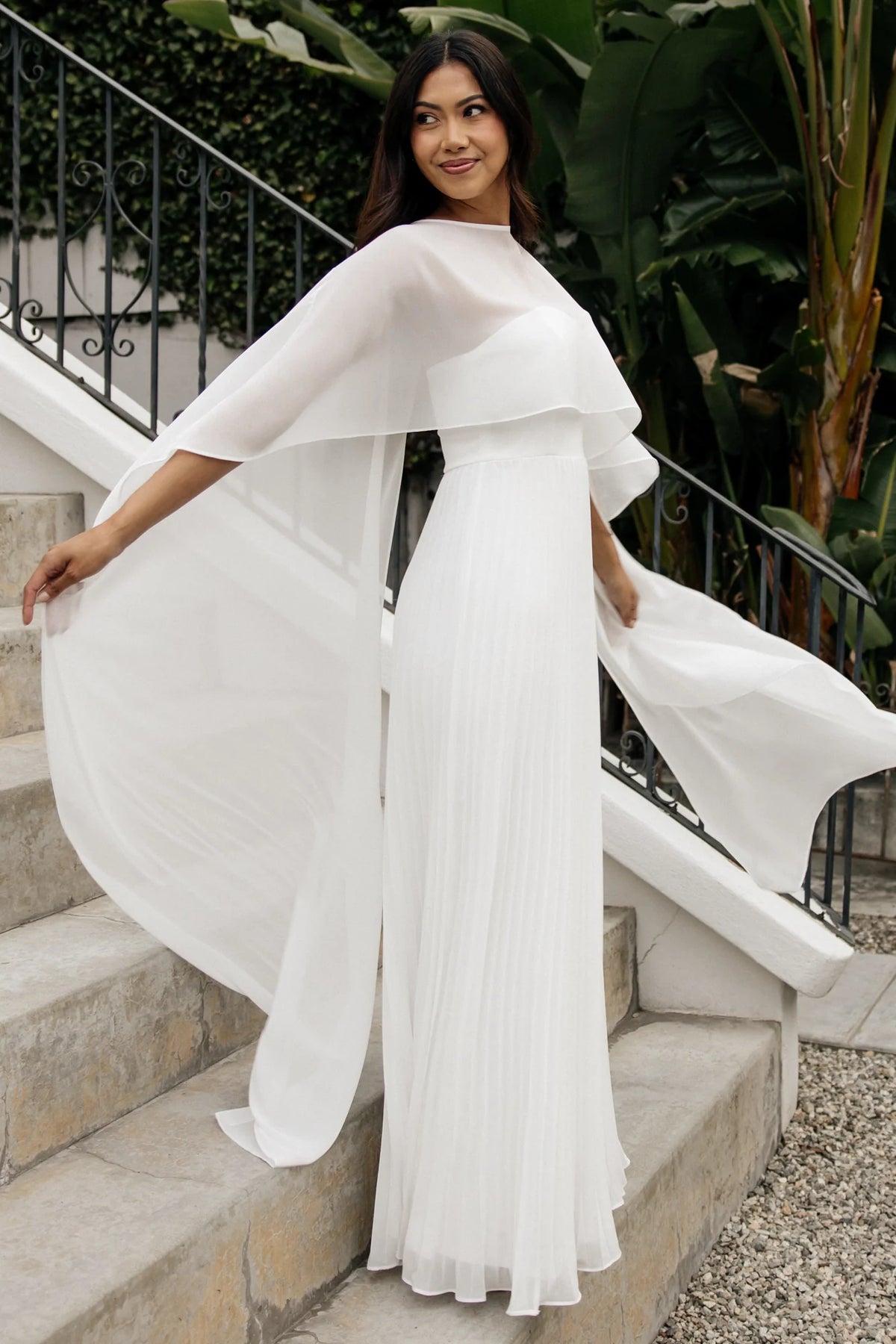 Serafina Strapless Gown | Off White Main image