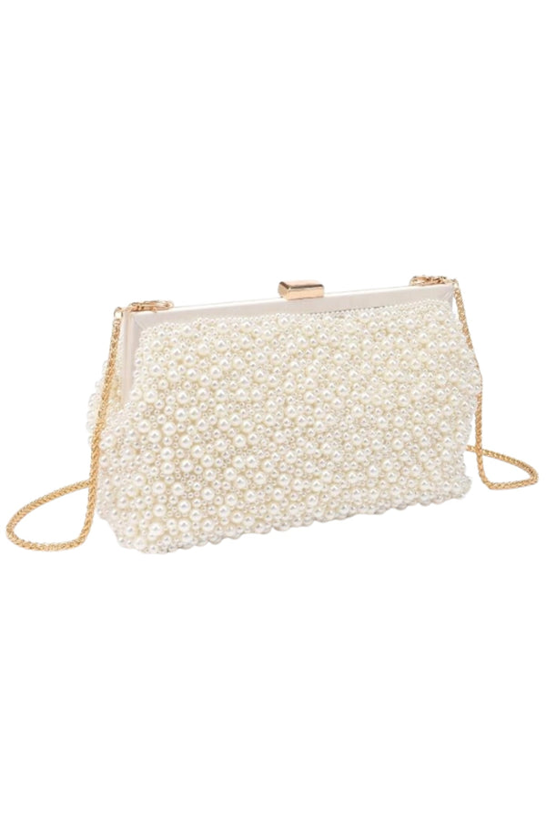Serena Clutch Bag | Ivory