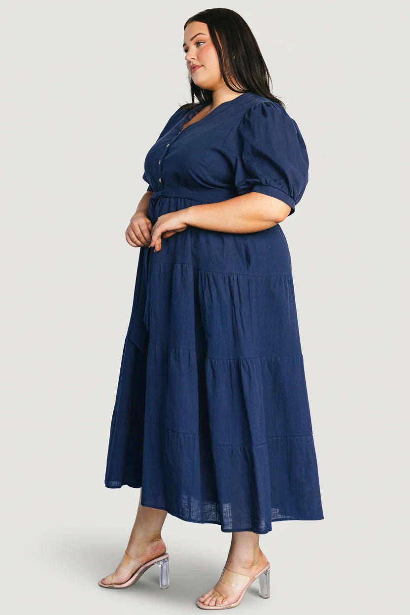 Camille Maxi Dress | Navy