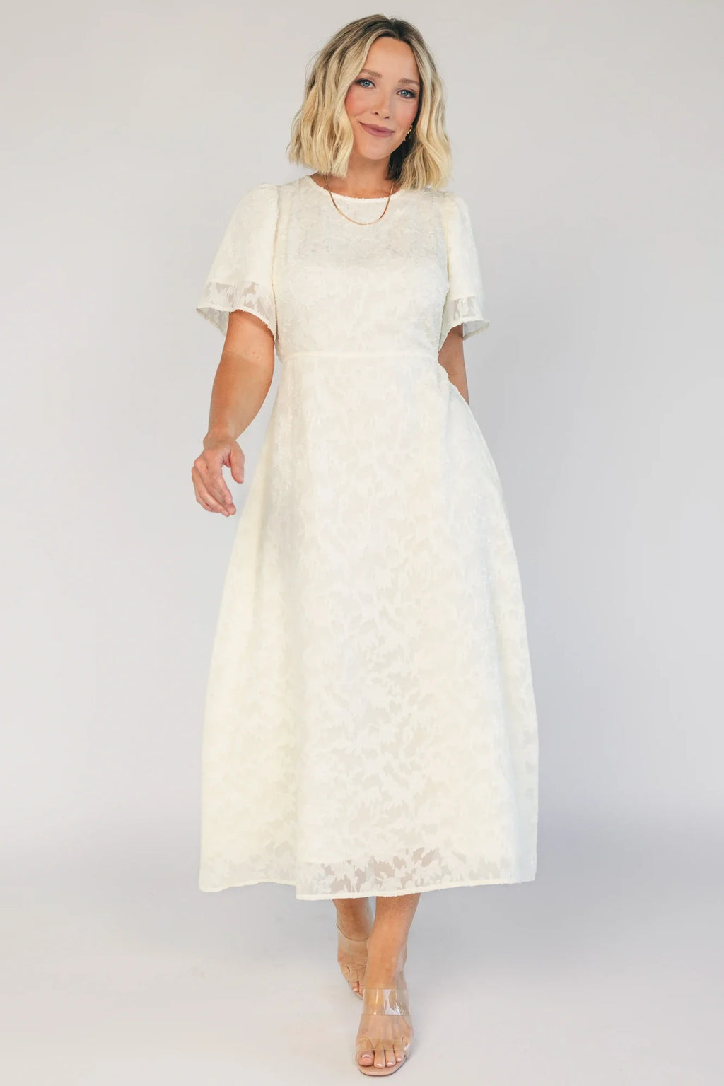 Somerset Midi Dress | Cream