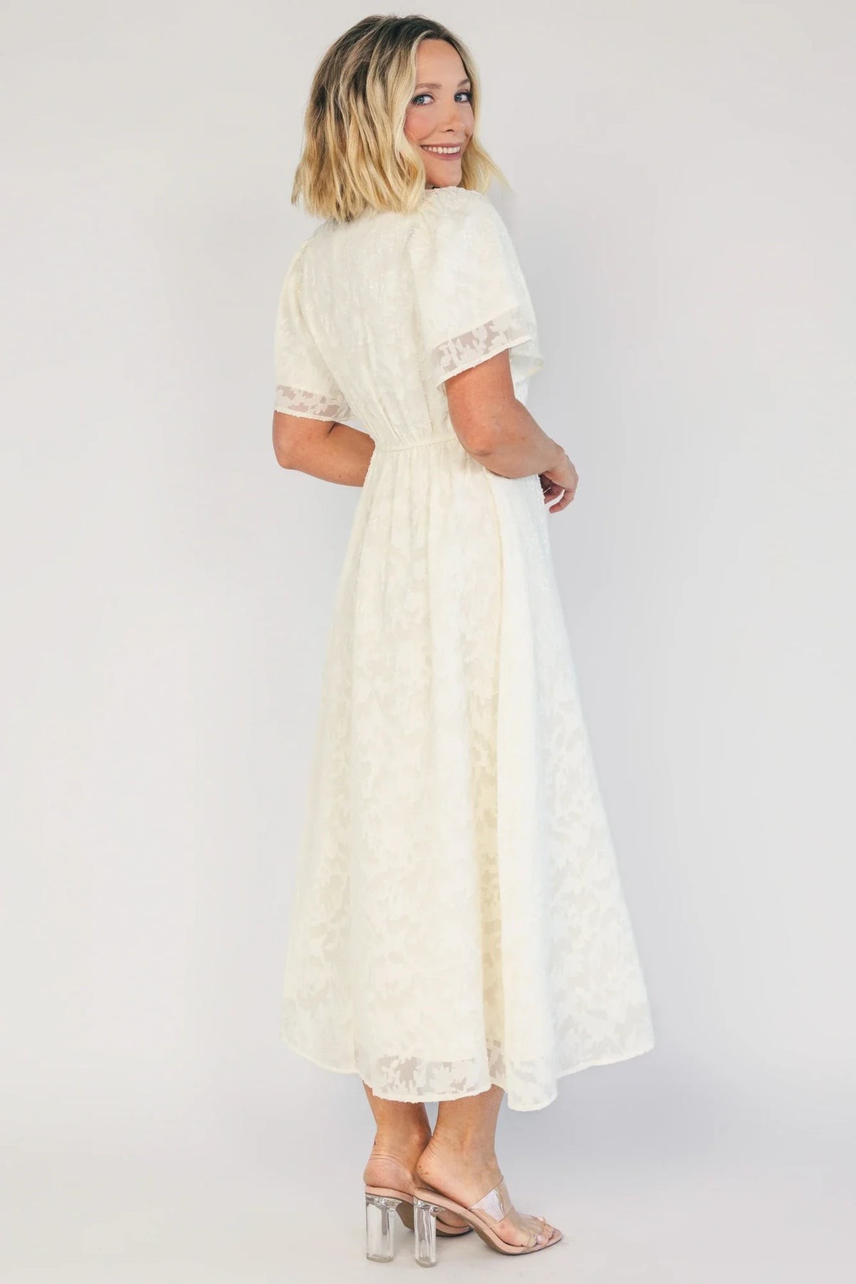 Somerset Midi Dress | Cream