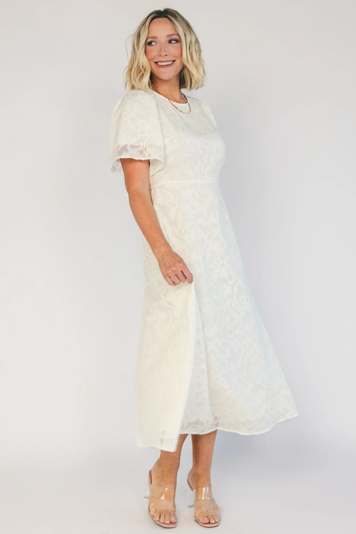 Somerset Midi Dress | Cream