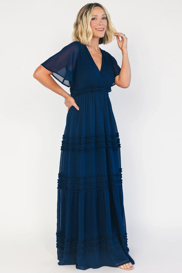 Metropolitan Maxi Dress | Navy
