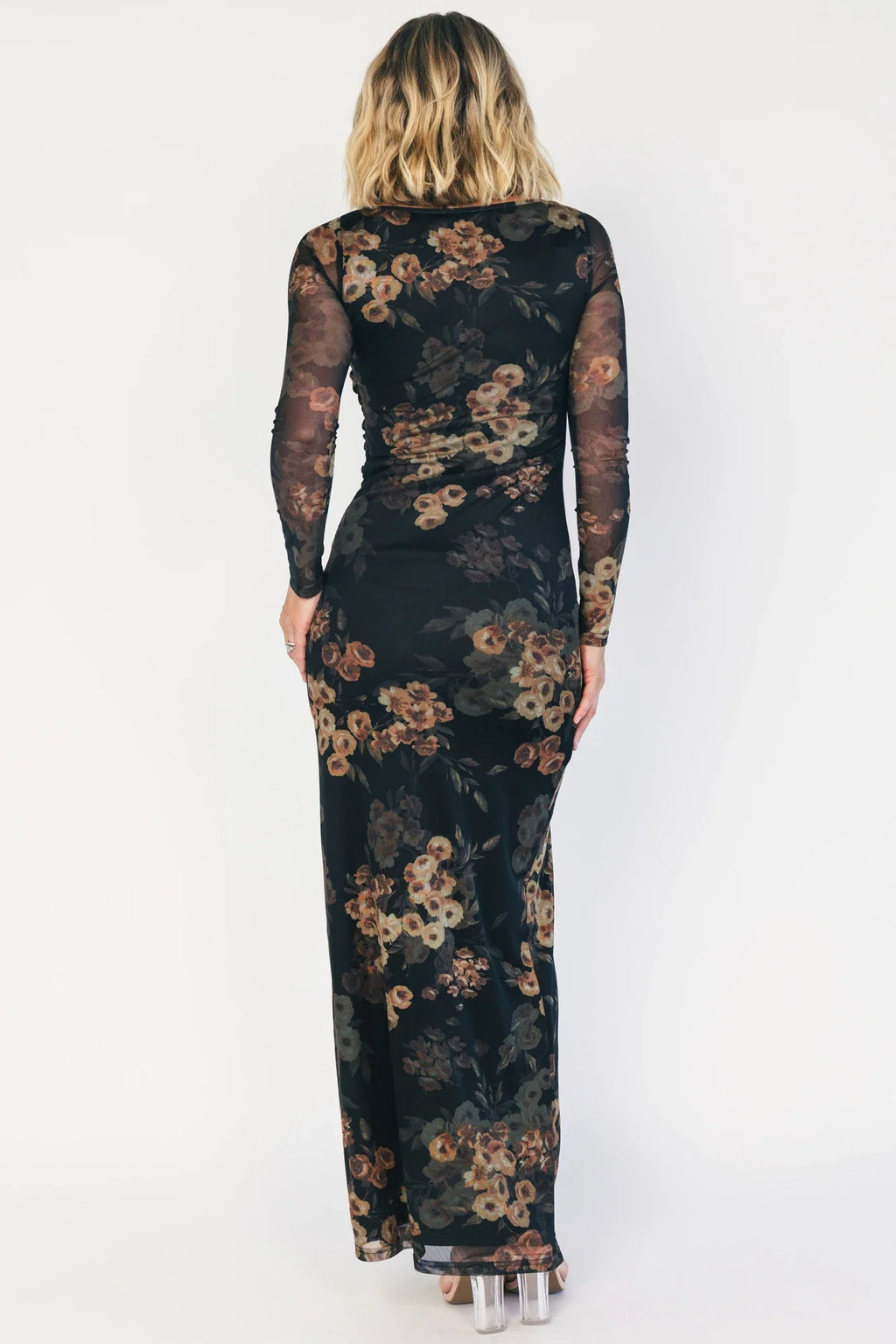 Isadora Maxi Dress | Black Floral