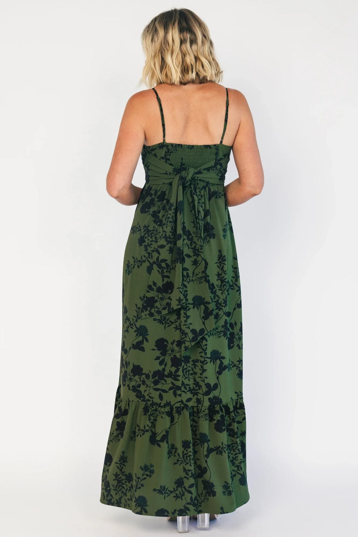 Rowan Tank Maxi Dress | Deep Olive