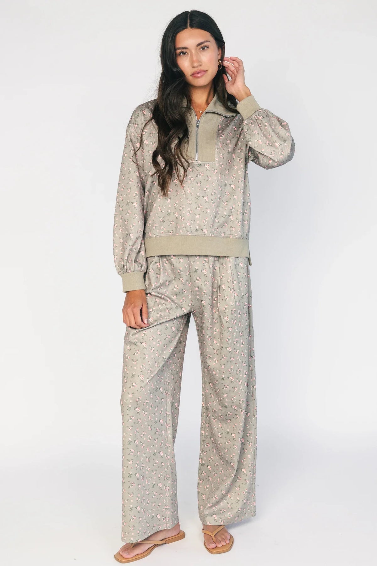 Diana Lounge Set | Olive Floral
