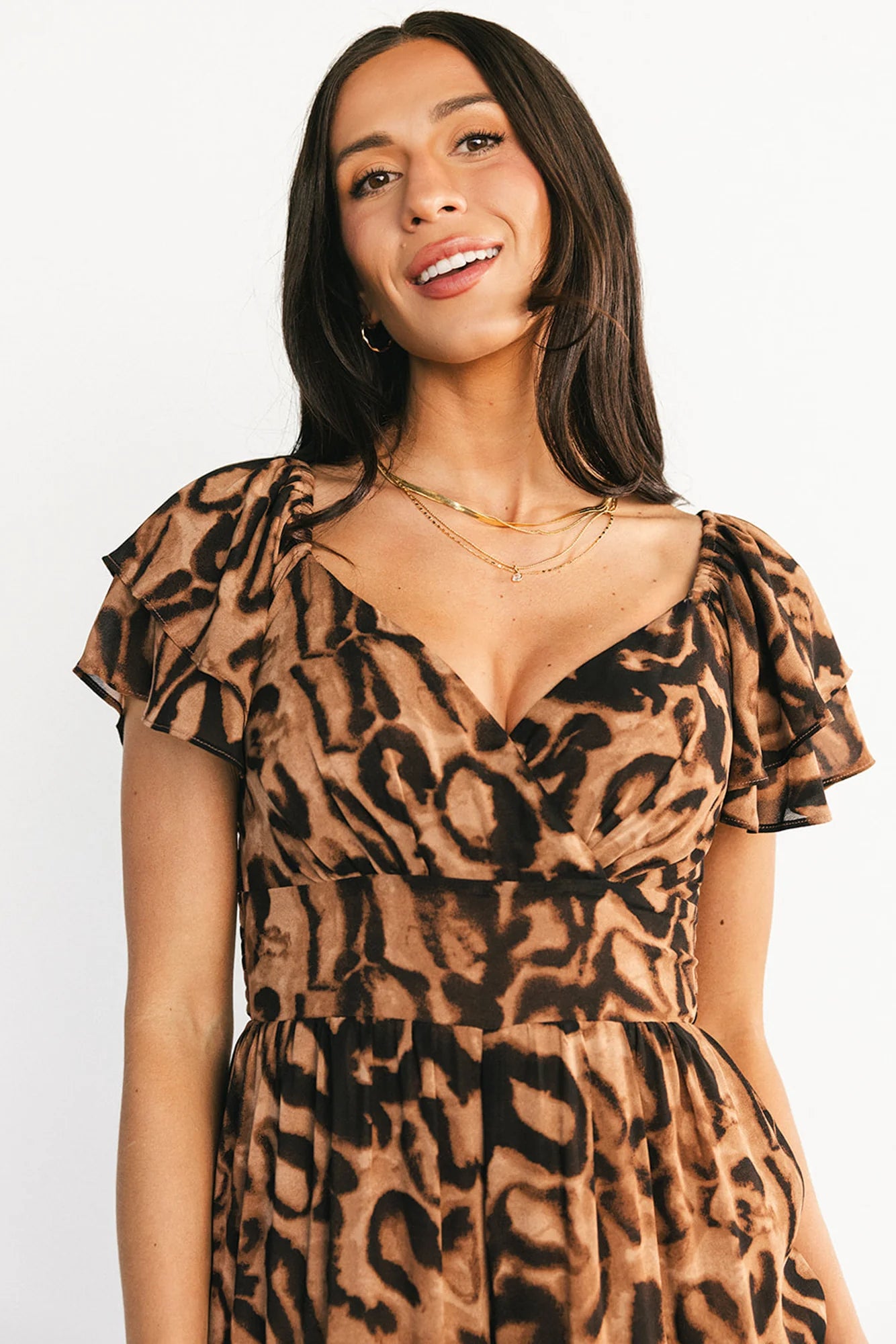 Katalina Jumpsuit | Leopard Print Secondary image