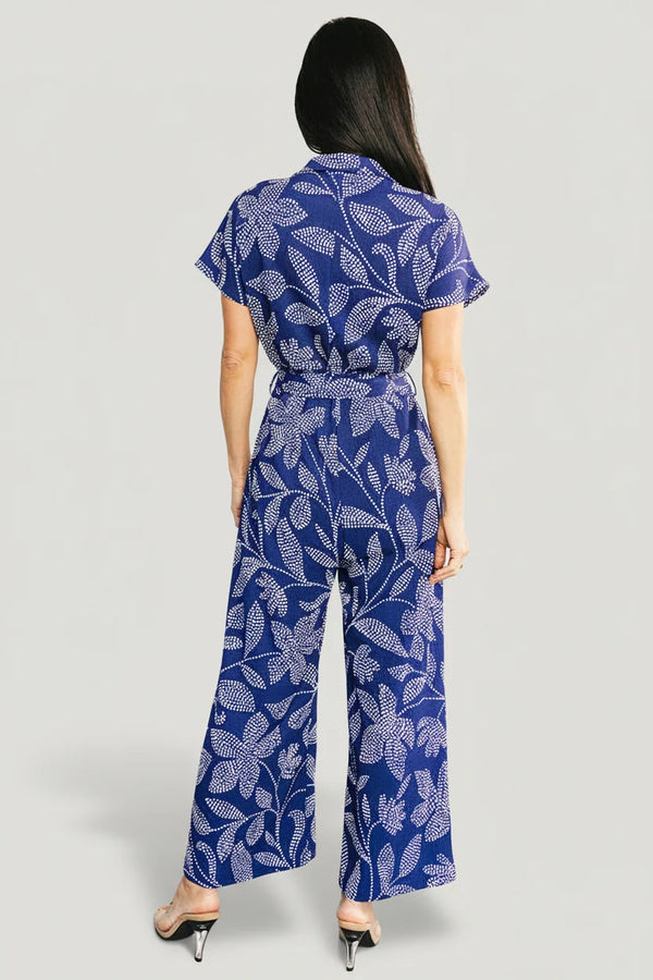 Costa Jumpsuit | Blue Print