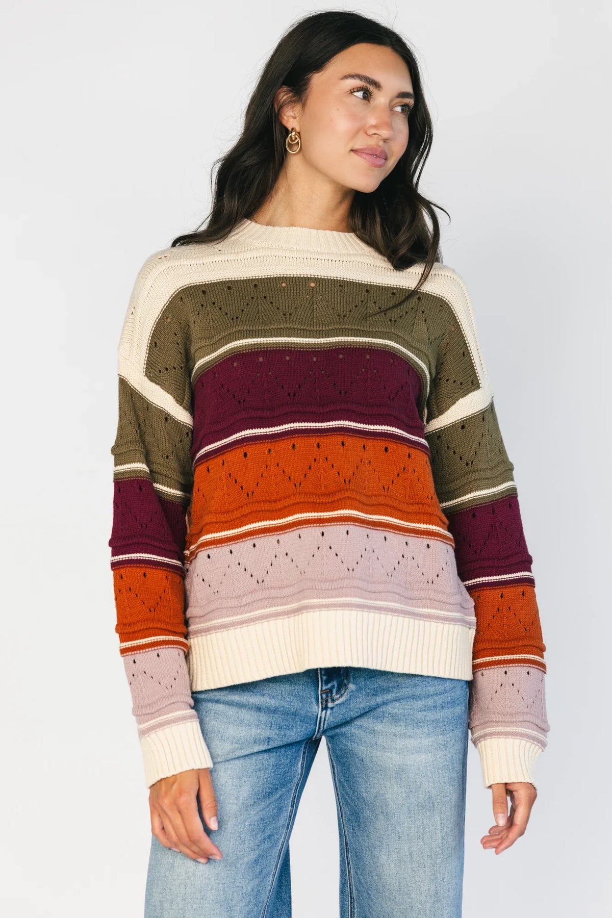 Hanover Sweater | Multi Stripe Main image