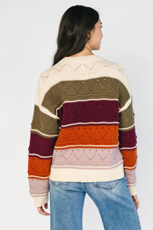 Hanover Sweater | Multi Stripe