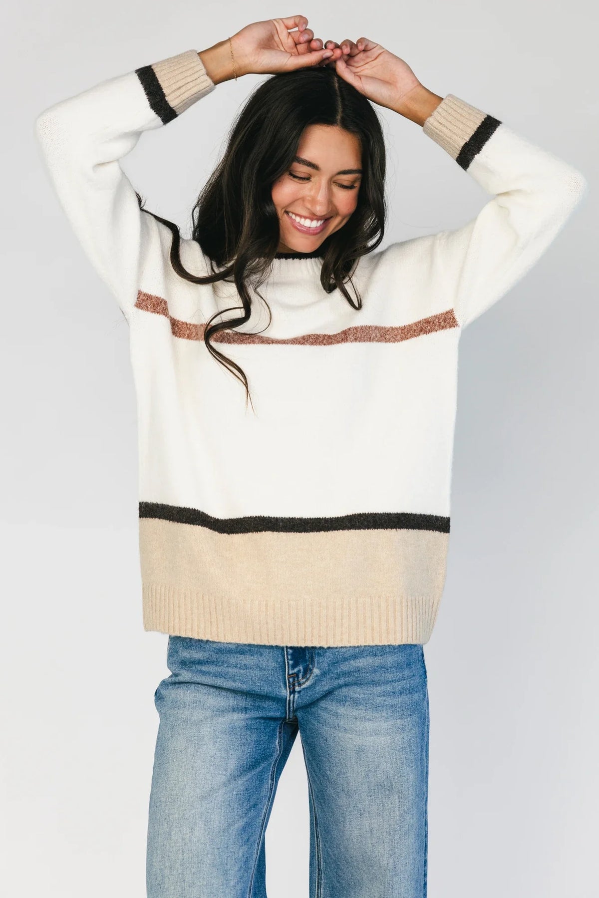 Stacey Sweater | Natural Multi