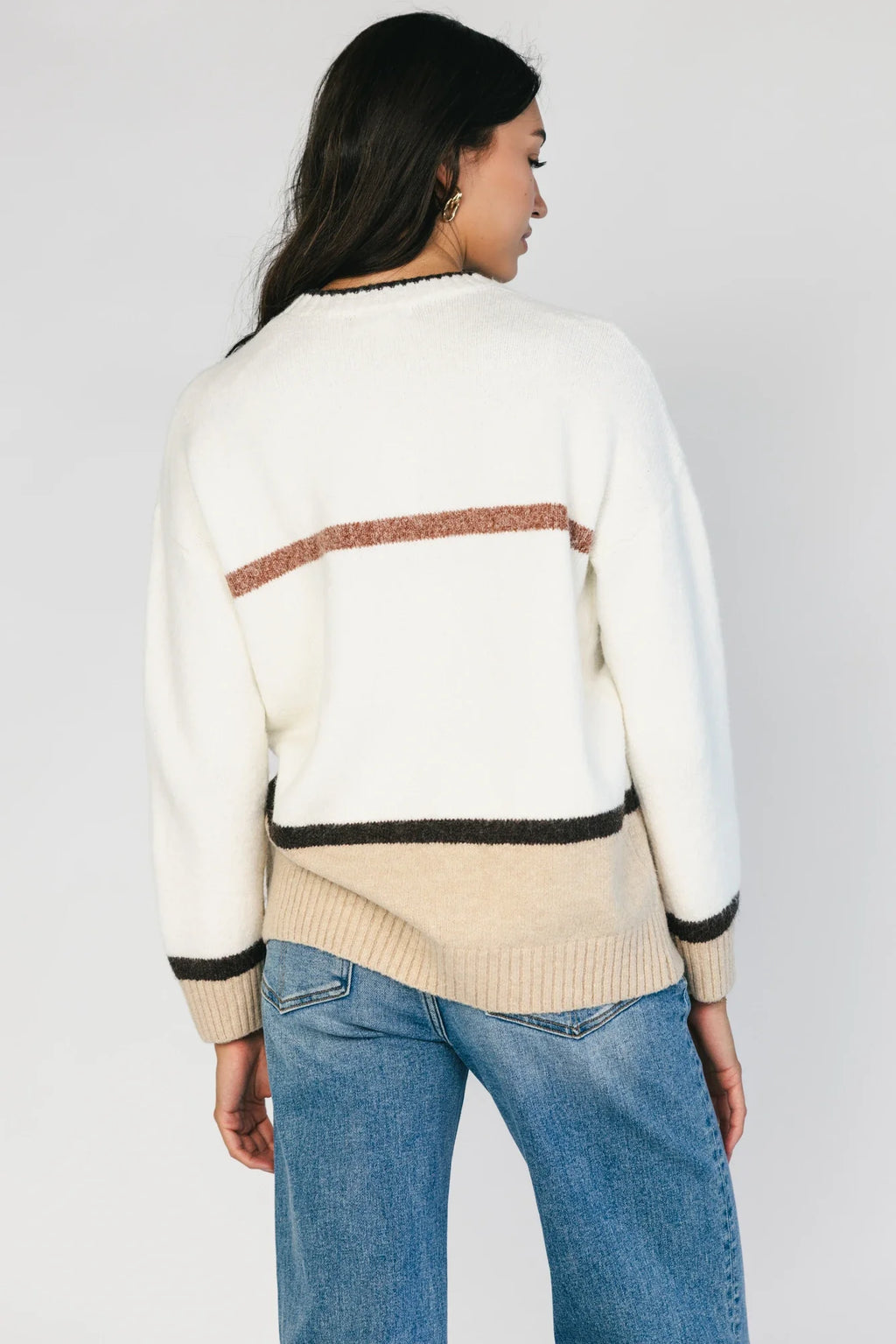 Stacey Sweater | Natural Multi