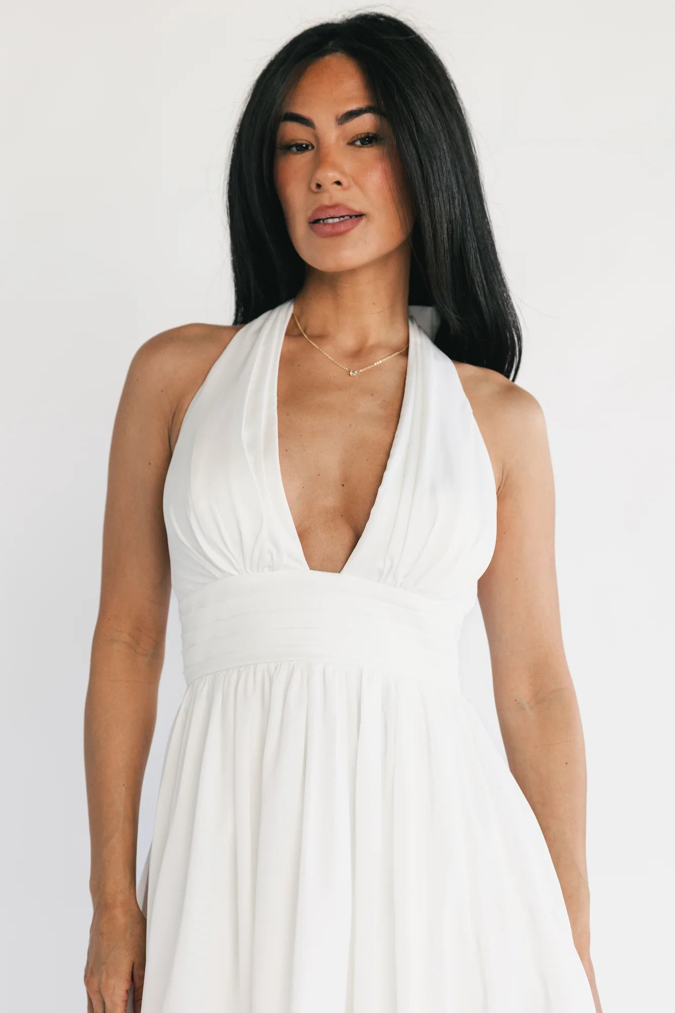 Jeanie Midi Dress | Off White Secondary image