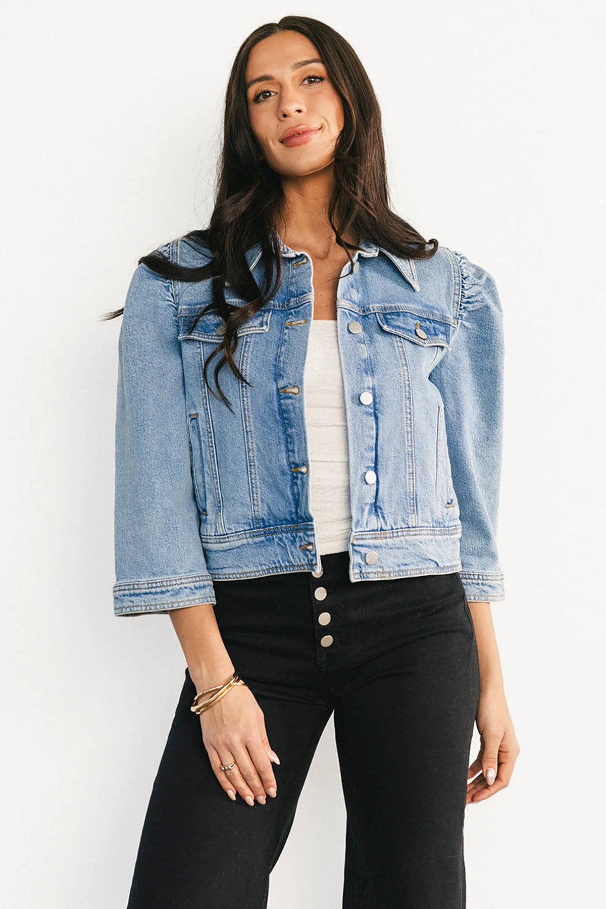 Inés Denim Jacket | Medium Wash Main image