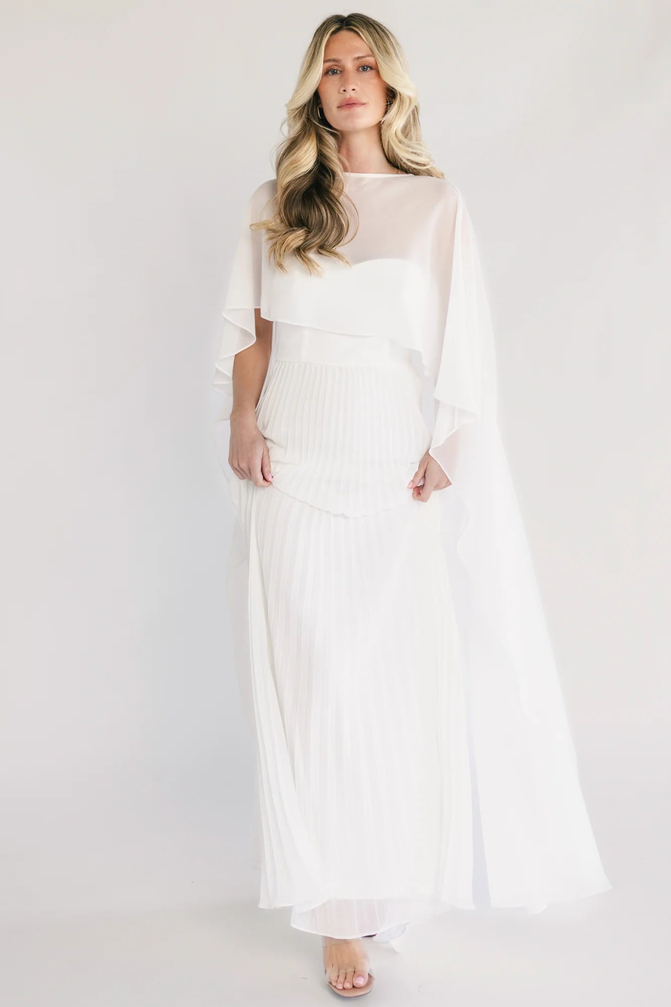 Serafina Strapless Gown | Off White Secondary image