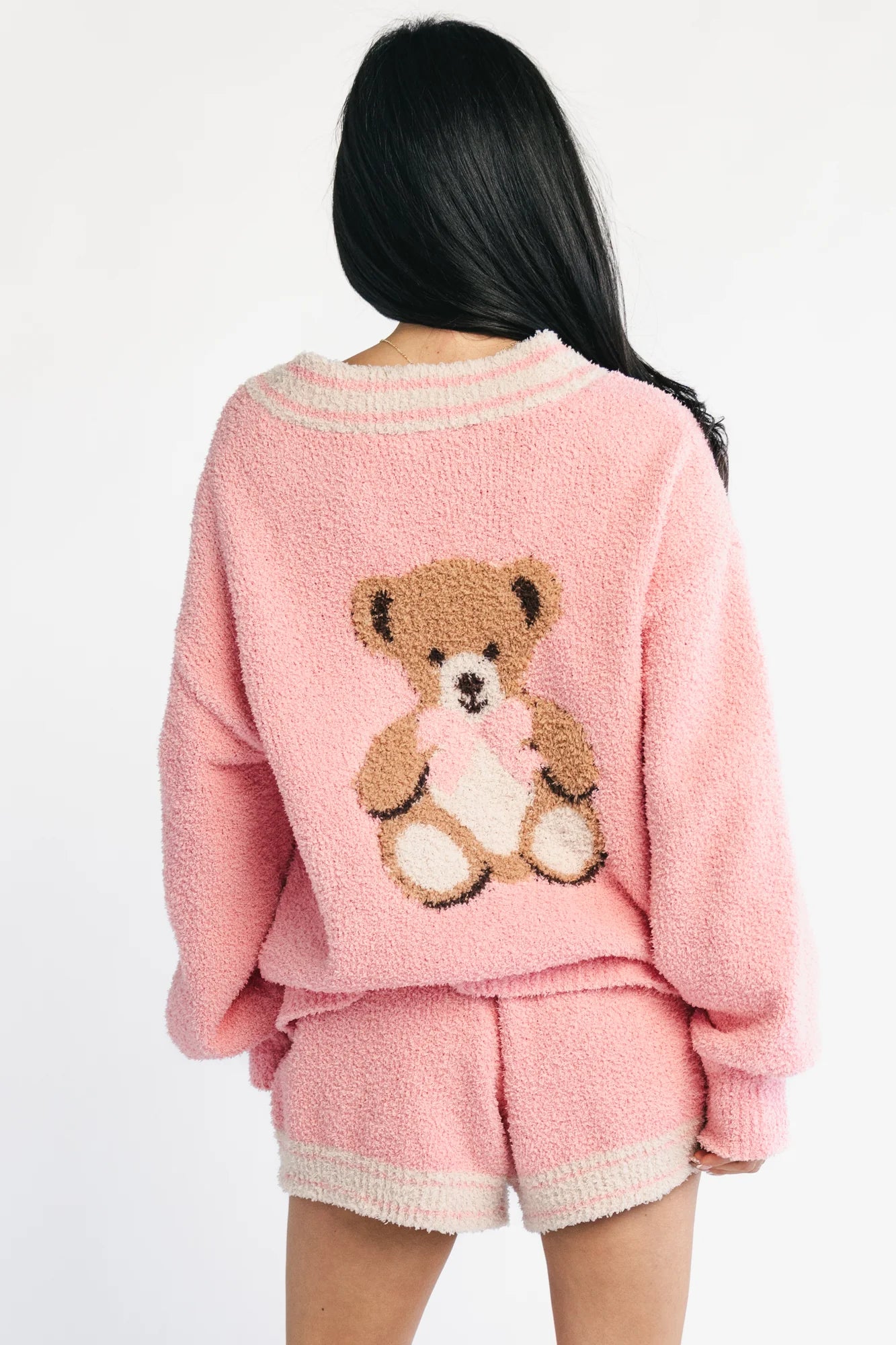 Shania Knit Lounge Set | Blush Secondary image