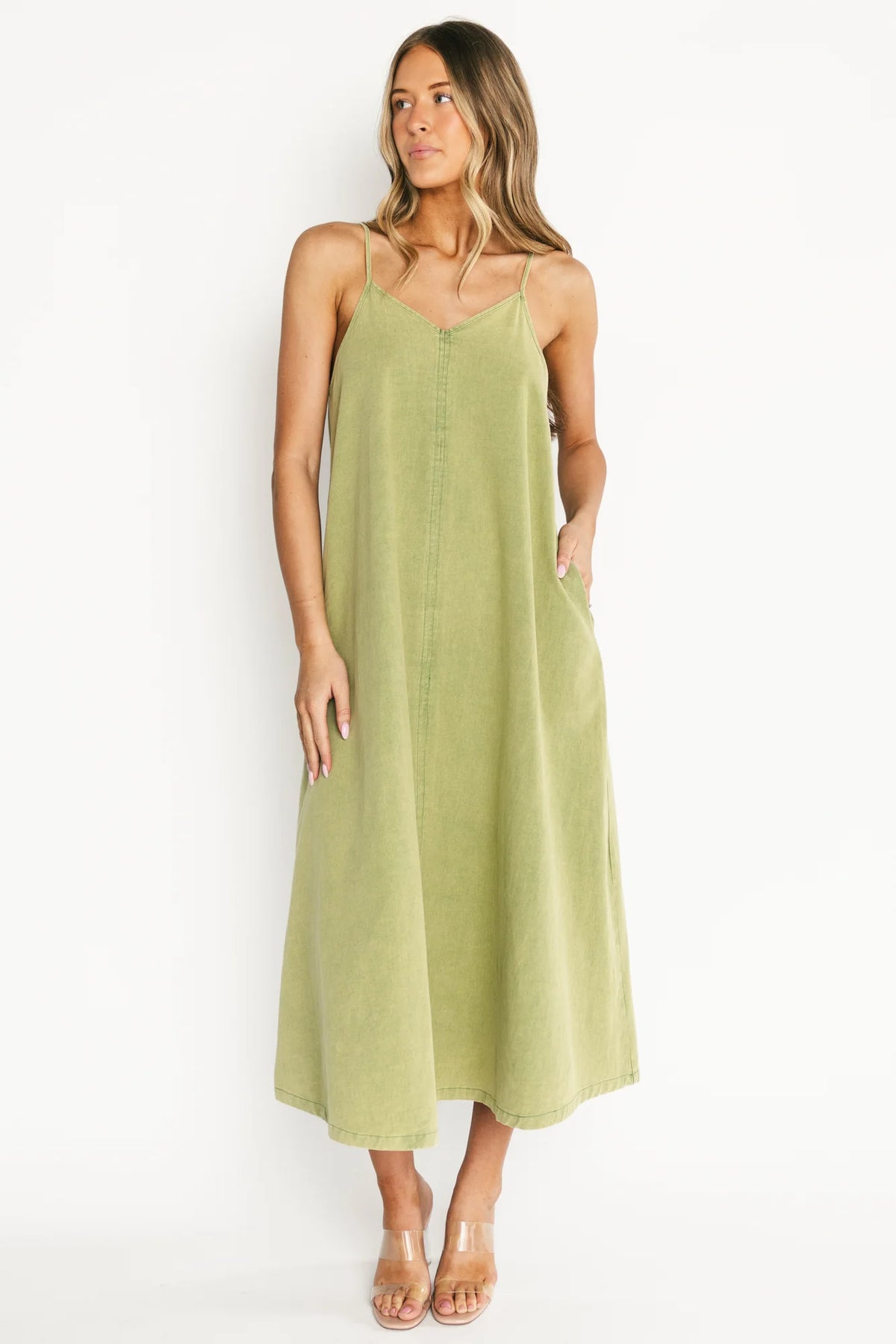Marcia Maxi Dress | Green Main image