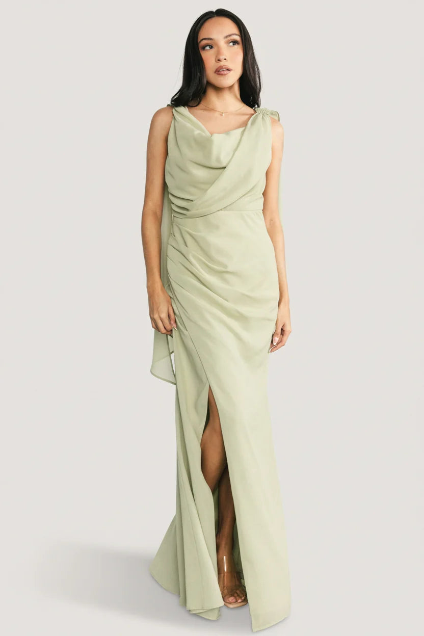 Nova Maxi Dress | Sage Main image