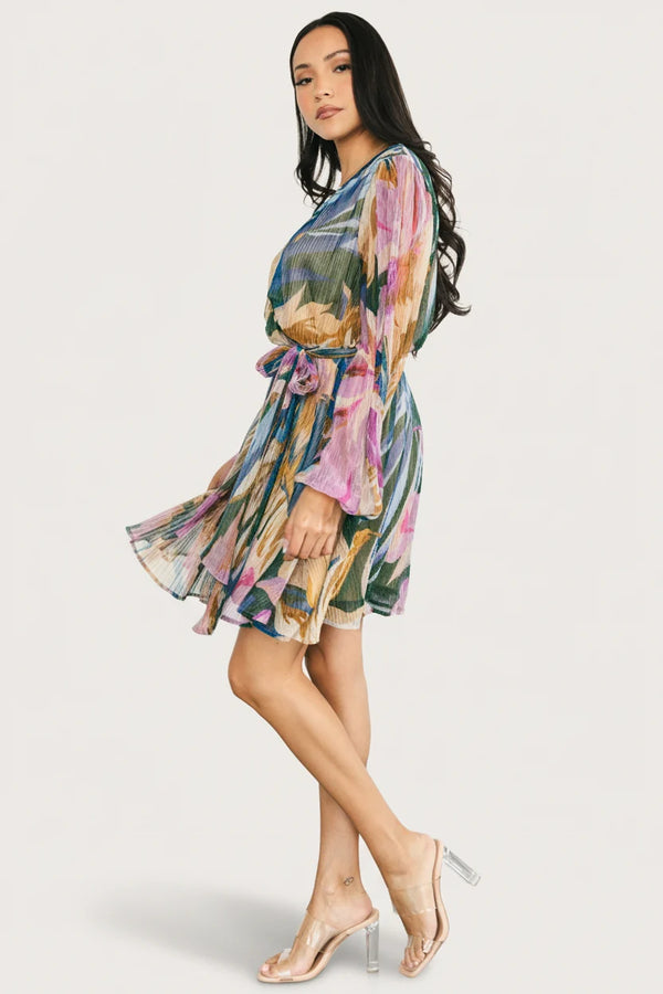 Rev Mini Dress | Orchid Multi