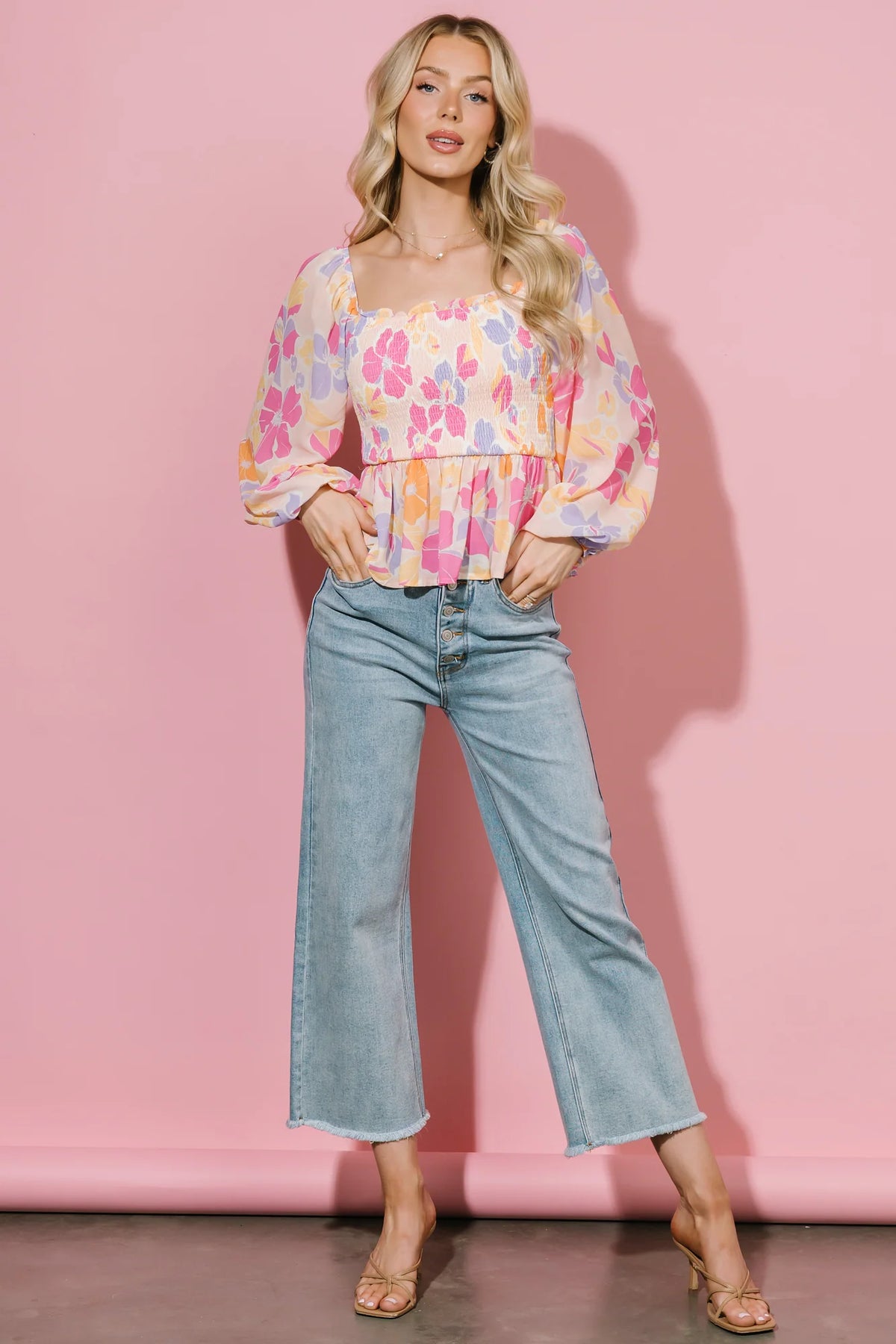 Brody High Rise Wide Leg Jeans | Light Wash