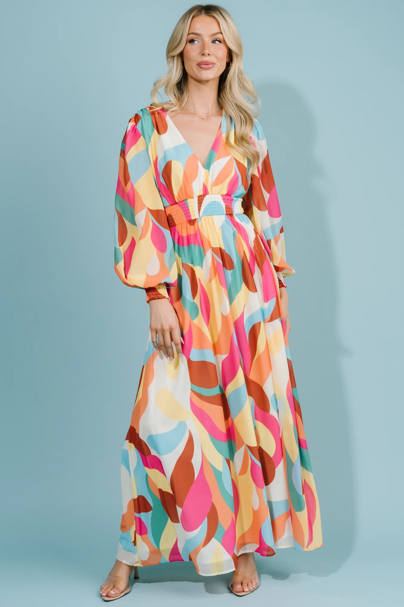 Lawson Maxi Dress | Multi Print Secondary image
