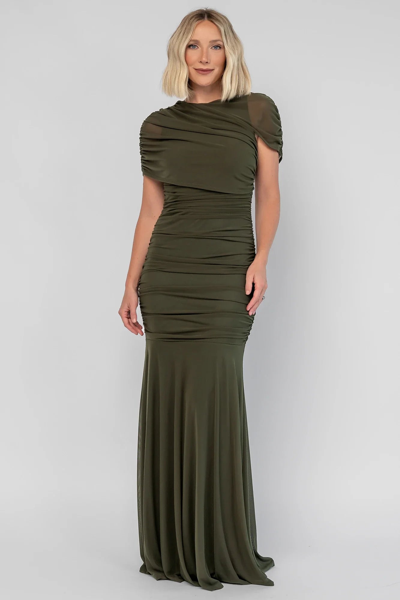 Serenade Maxi Dress | Dark Olive Secondary image