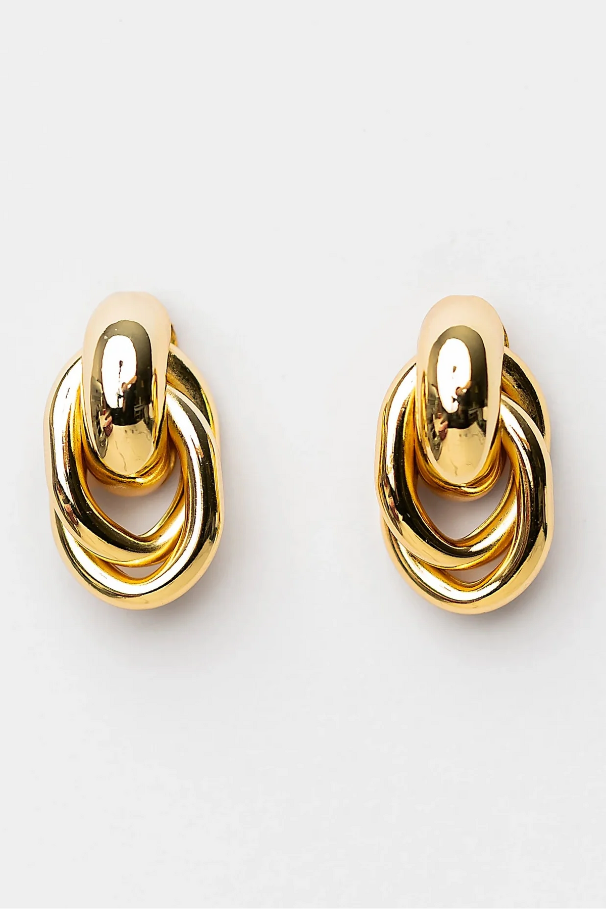 Revita Statement Earrings | Gold