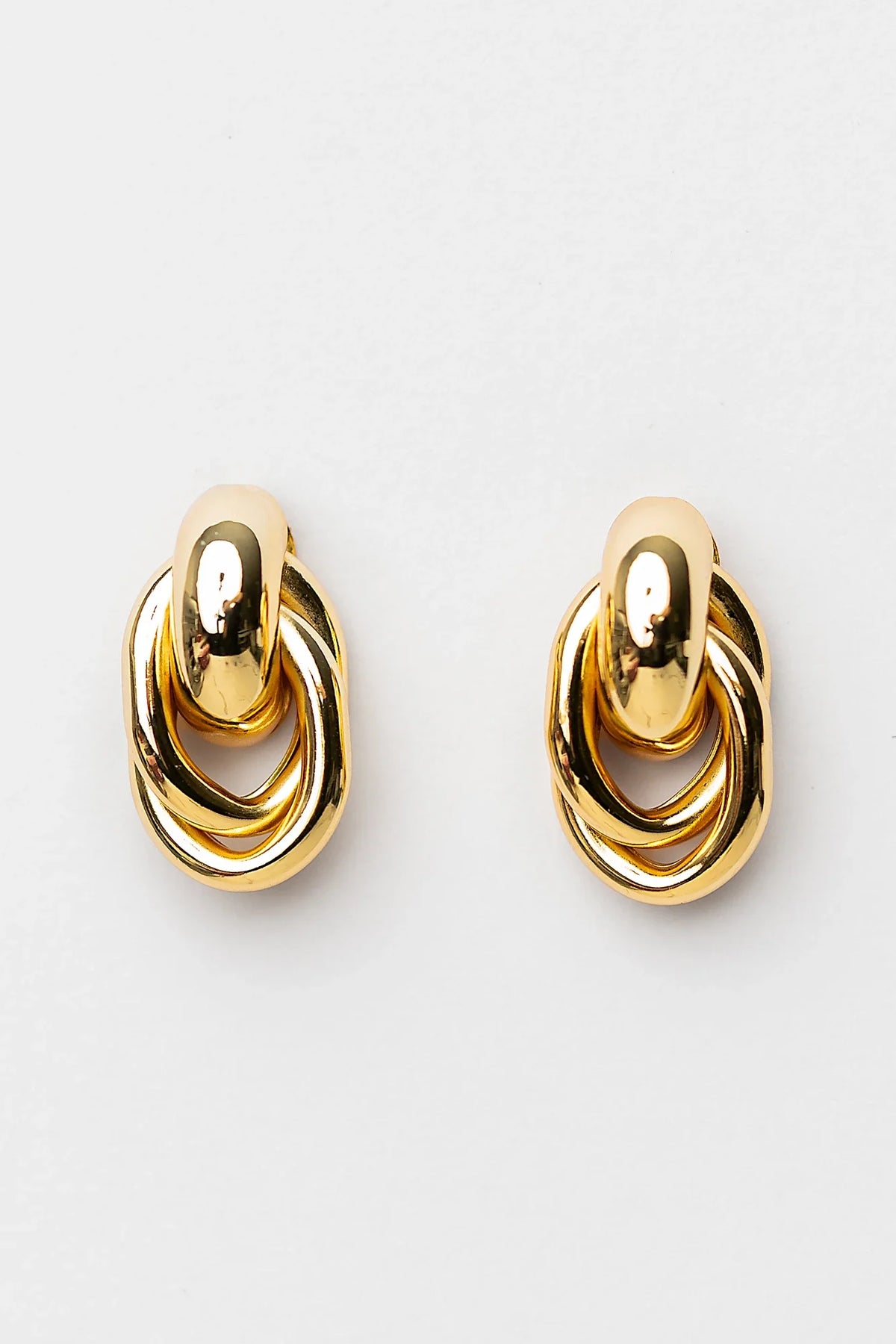 Revita Statement Earrings | Gold
