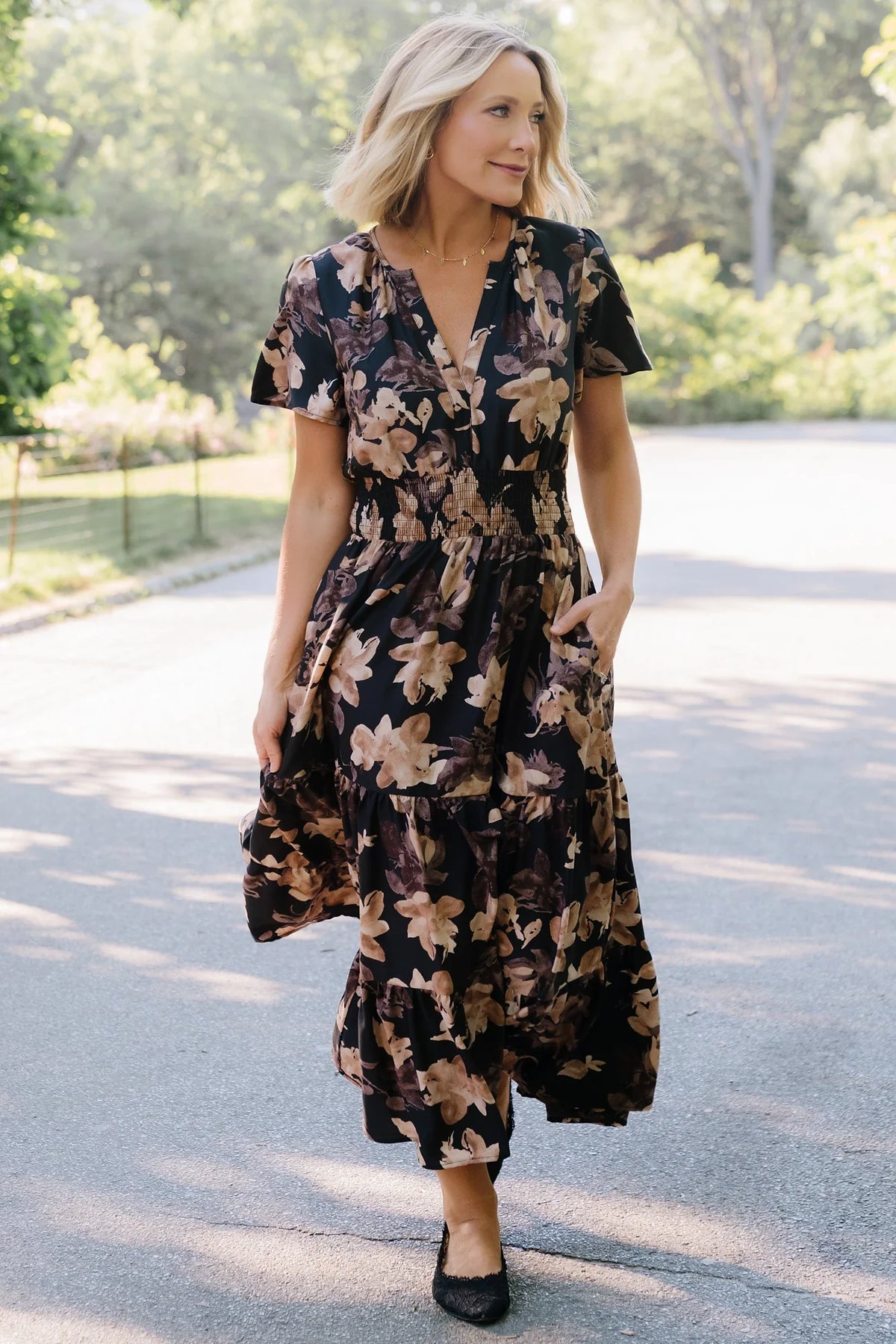 Holland Dress | Black + Clove Multi Main image